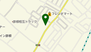 わたなべ調剤薬局彦根店の地図画像