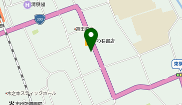 きのもと交遊館の地図画像