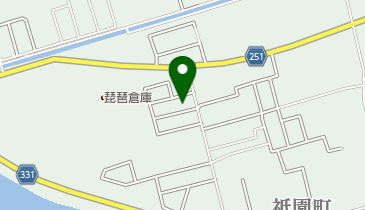 メナード化粧品湖北代行店の地図画像