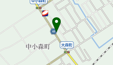 かど萬近江牛の地図画像