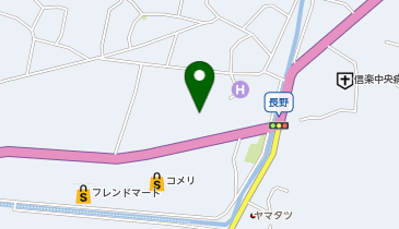 寝具インテリアふくやまの地図画像