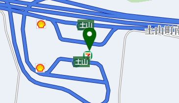 地雷也紅白茶寮の地図画像