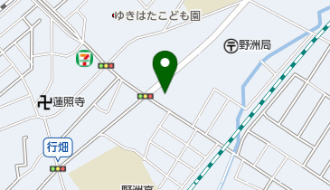 野洲行畑鍼灸整骨院の地図画像