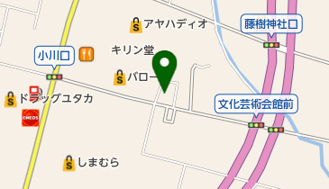鈴木扇子店の地図画像