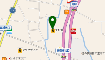 シミズアドガワ店の地図画像