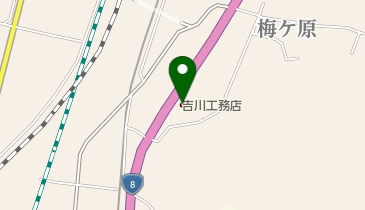吉川工務店の地図画像