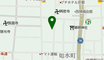 HOSOO-KYOTOの地図画像