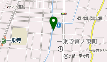 一乗寺ゆう薬局の地図画像