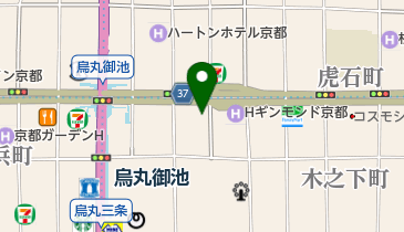 Shain株式会社京都支店の地図画像