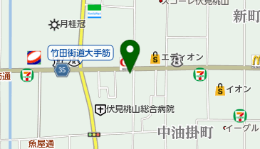 様様串とテール煮大手筋店の地図画像