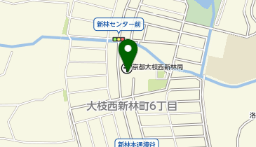 洛西新林会館の地図画像