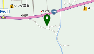 下福井公民館の地図画像