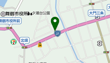 アフラックサービスショップ東舞鶴店の地図画像