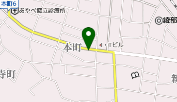 上原清月堂の地図画像