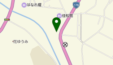 湯けむり朝市の地図画像