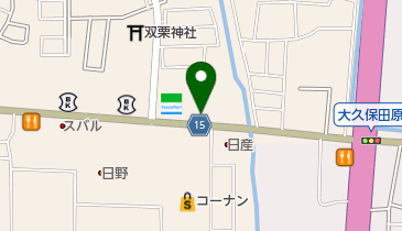 ソウルフードの地図画像