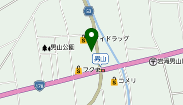 クリーニングホソミ 岩滝店の地図画像