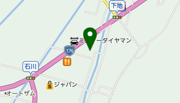ヘアーサロン太郎&花子石川店の地図画像