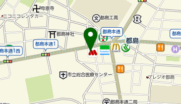 宇都宮鍼灸良導絡院の地図画像