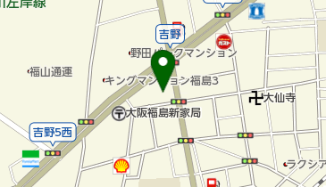 ケア21吉野の地図画像