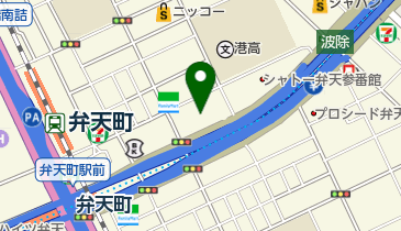 極真会館大阪西支部西山道場の地図画像