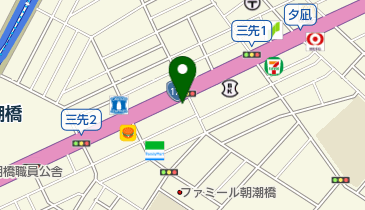 利来軒の地図画像