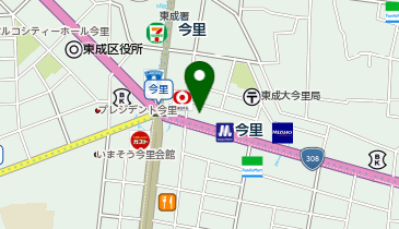 あい整骨院 今里の地図画像