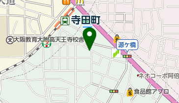 はるかぜ薬局寺田町店の地図画像