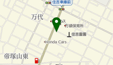 マハナ動物病院の地図画像