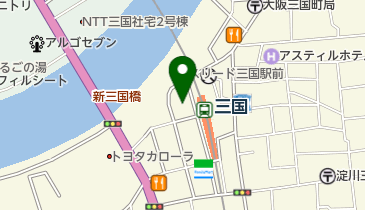 ヘアースペースブルームエアの地図画像