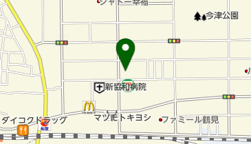 美容室Merciの地図画像