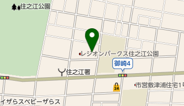 ビーナスクラブ住之江の地図画像