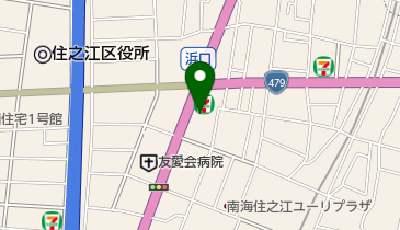 ジャパンファーマシー薬局住之江店の地図画像