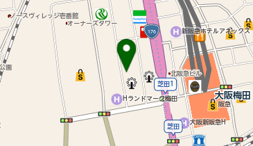 CHRONOの地図画像