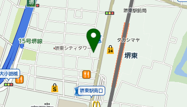 堺公証人合同役場の地図画像