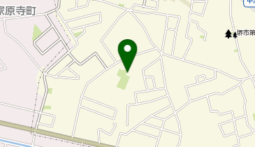 深井西校区地域会館の地図画像