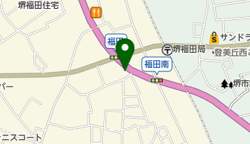 フクダスタジオの地図画像