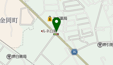 しらさぎクリーニングの地図画像