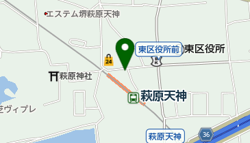 エステティックサロン唯一の地図画像