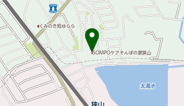 そんぽの家狭山の地図画像