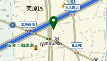 青山デイサービス北余部の地図画像