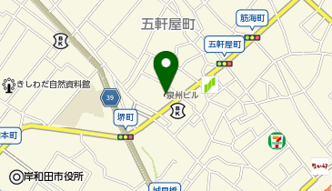 岩井コスモ証券株式会社岸和田支店の地図画像