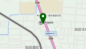 ライフクリーナー 服部元町店の地図画像