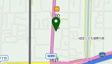 フォルクスワーゲン大阪豊中の地図画像