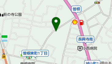 アリカ美容室の地図画像