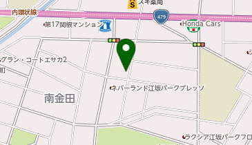 カットハウス一番館の地図画像