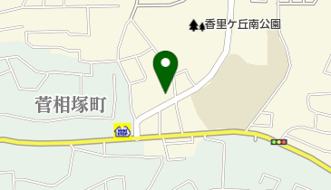 ファミリエ薬局香里ケ丘店の地図画像