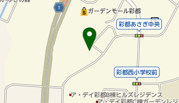 茨木市立 彩都西コミュニティセンターの地図画像
