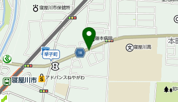 バンビスポーツの地図画像