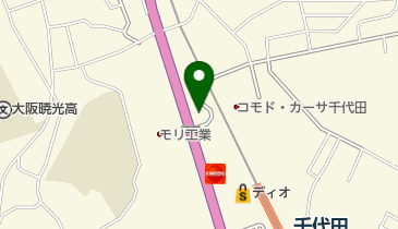 理容サービス千代田店の地図画像